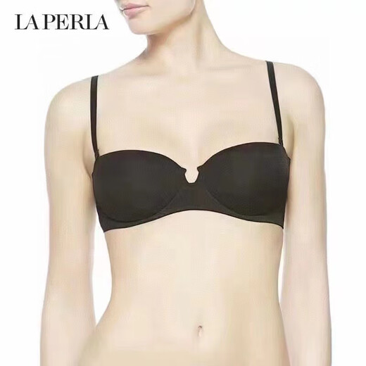 La PerlaLaperla SEXY TOWN basic series solid color underwear shoulder strap detachable bra white 70B