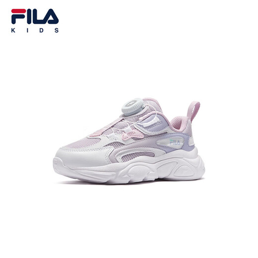 FILA斐乐儿童跑步鞋2025年秋季男女童小童旋钮扣运动鞋子火星