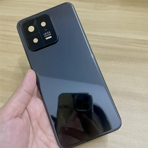 Suitable for Xiaomi 13 original glass back cover Xiaomi 13 original back cover mobile phone rear screen disassembled second-hand Xiaomi 13 original back cover with lens black 99