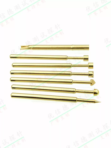 GKS003 series gold-plated probe ingun test needle 125mil British steel spring needle 2.0mm telescopic needle 003201127 50 pieces/pack A3000300g
