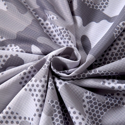 Sun protection clothing men's fishing clothing summer lightweight breathable quick-drying clothing outdoor camouflage sun protection clothing Luya clothing fishing clothing quick-drying camouflage gray clothing M