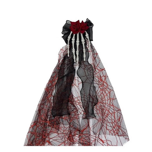 Halloween skull claw hairpin headdress dress up clip female hair accessories hair side clip side clip accessories props rose skull hairpin