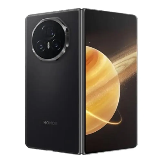 Honor (HONOR) exhibition machine Magic V5/V3 is thin and light with long battery life Qinghai Lake battery Snapdragon 8 Extreme AI Folding screen mobile phone Velvet black V3 16G+1TB National Bank genuine | Worry-free quality