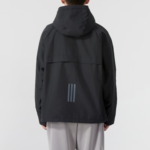 Adidas men's winter thickened woven sports trendy casual comfortable jacket JI8680 black XL