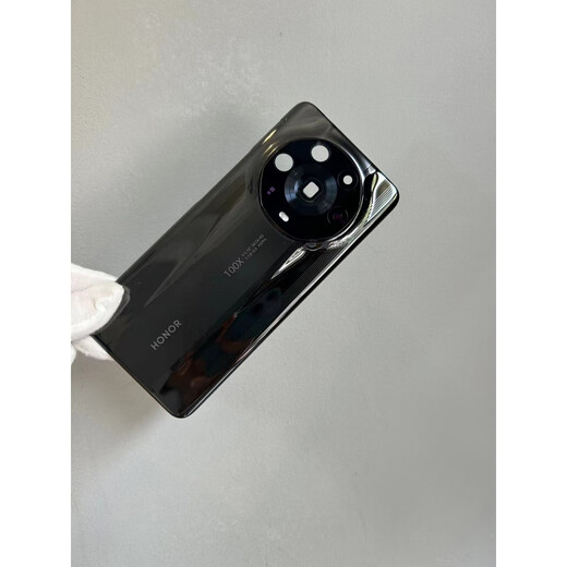Second-hand Honor Pro original disassembled back cover battery cover magic4 ultimate version glass back shell ceramic magic4 bright black 98 new original disassembly