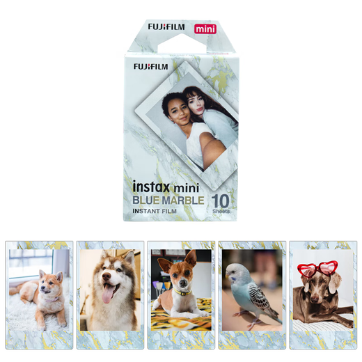 Fuji (FUJIFILM) instax instant mini photo paper/wide photo paper/square photo paper mini lapis lazuli-10 sheets