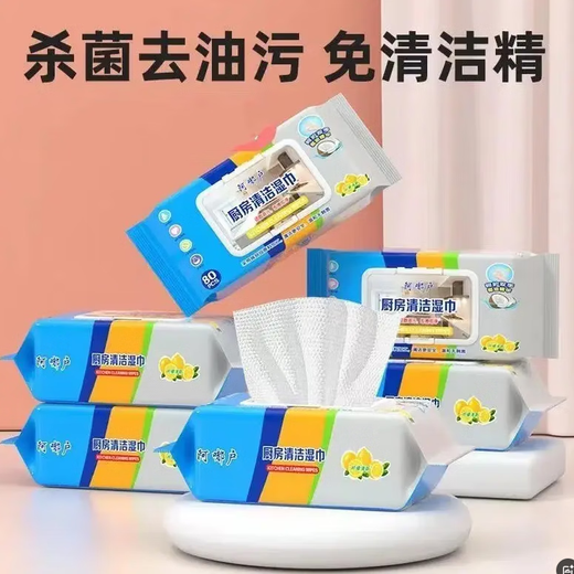 Toallitas de cocina agrandadas y espesas, toallitas húmedas de limpieza potentes para el hogar para manchas de aceite, paquete grande de trapos desechables, 1 paquete