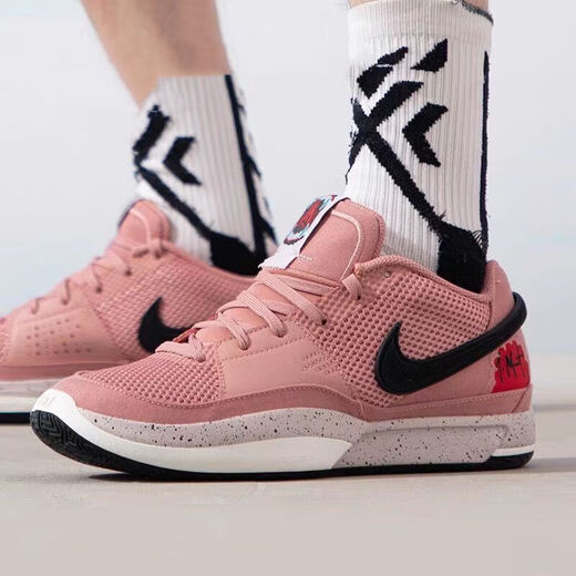 AJNIKER AIR Putian Purehara Morant first-generation basketball shoes JA1 air-cushion boots wear-resistant, non-slip, shock-absorbing and breathable JA1-built-in air cushion-Purple Orange 41