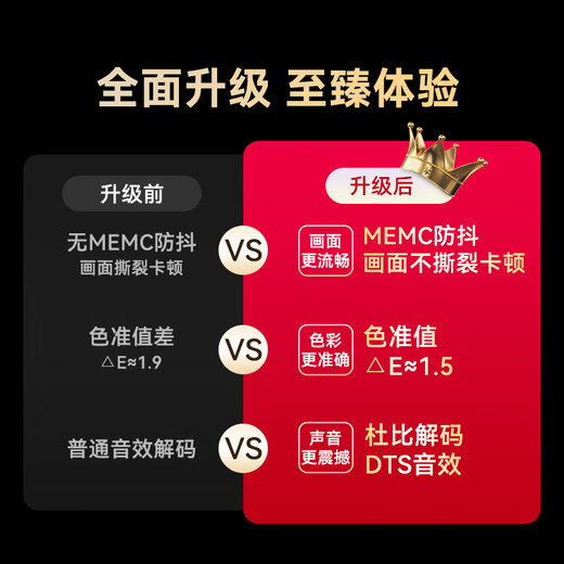 Xiaomi core 4k ultra high definition flat panel LCD 75-inch smart network WIFI voice projection home appliance eye protection ultra-thin TV 85-inch network voice version comes with rack + base