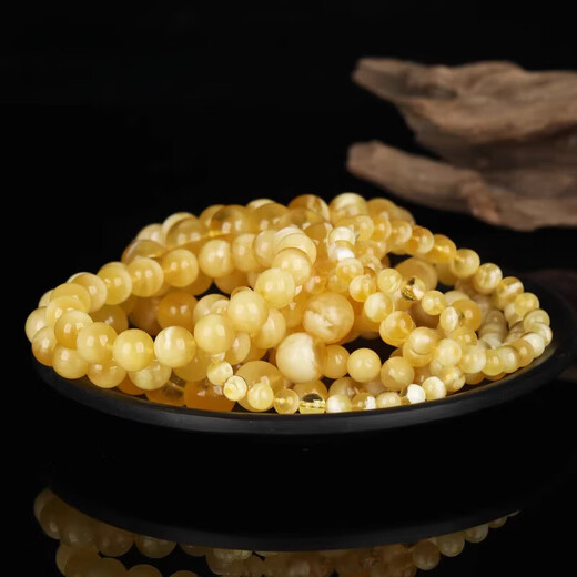 DL 1998 Guaranteed Beeswax Bracelet Unbaked Gold Twisted Honey Russian Demon Flower White Nectar Chicken Oil Yellow 10.5-11mm