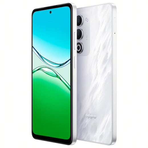 OPPO A6i 6GB+128GB Cloud White IP65 Life Waterproof Super Anti-fall Diamond Structure 6000mAh Durable Battery 5G Smart New Phone National Subsidy