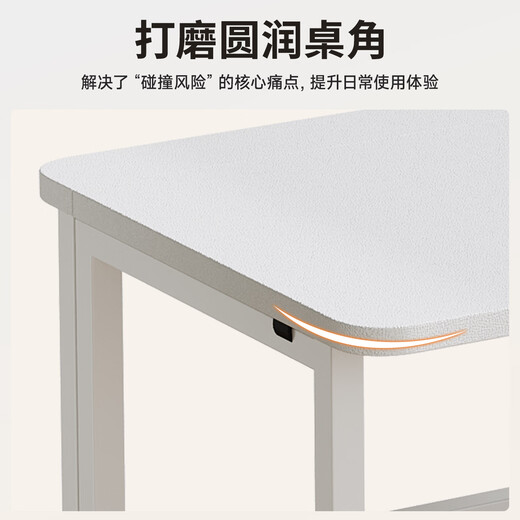 Zhaishida computer desk folding table home desk office desk movable bedside table study table gaming table DNZ-20 integrated folding storage 100*50cm