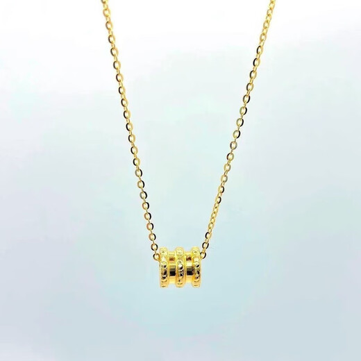 KZD old phoenix non-fading small waist necklace women's light luxury niche ins style sweater chain clavicle chain titanium steel color preserving non-fading waist gold o chain