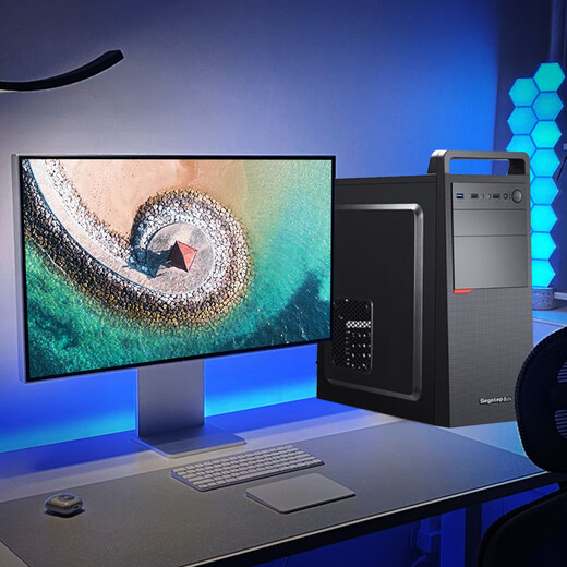 Colorful AMD Ryzen R5 5600GT/5700GT RTX5060/5050 graphics card office home design game desktop assembly computer host DIY desktop with three R5 5600丨16G丨3050 brand new genuine