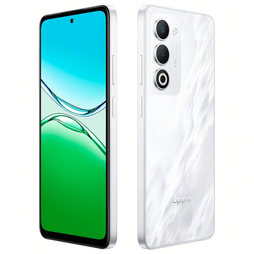 OPPO A6i 6GB+128GB Cloud White IP65 Life Waterproof Super Anti-fall Diamond Structure 6000mAh Durable Battery 5G Smart New Phone National Subsidy