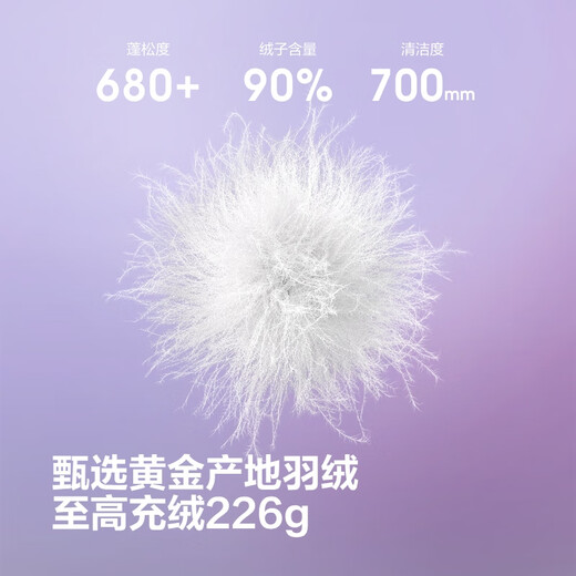 Bosideng 25 years winter puff down jacket for women 90 velvet thickened removable hood loose short lazy style jacket