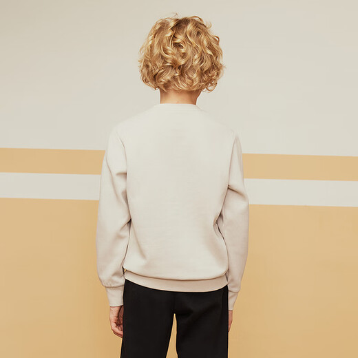 Champion Champion Boys and Girls Velvet Round Neck Sweater 2025 Autumn New Warm Casual Sports Children's Top Jacket