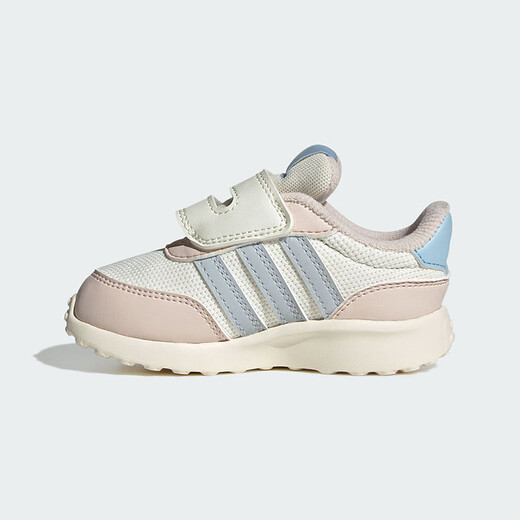 Adidas children's shoes 25 autumn and winter girls' baby sports shoes RUN 70s children's color-blocked Velcro casual shoes JQ4509