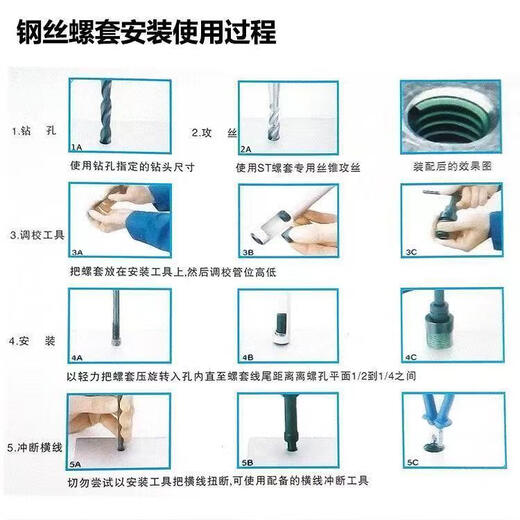 Bun Peng thread protective sheath, wire screw sleeve, screw sleeve, stainless steel screw sleeve, brace, brace, wire sleeve, special customization M2*0.4*1D(50)