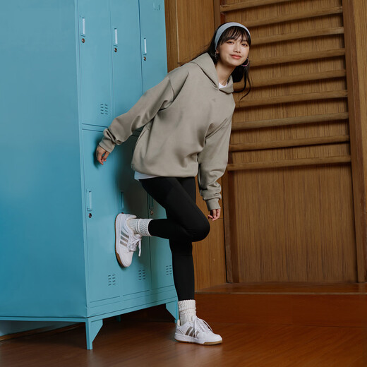 Adidas ENTRAP American campus style low-top sports sneakers boyish retro basketball shoes Adidas white/gold 38