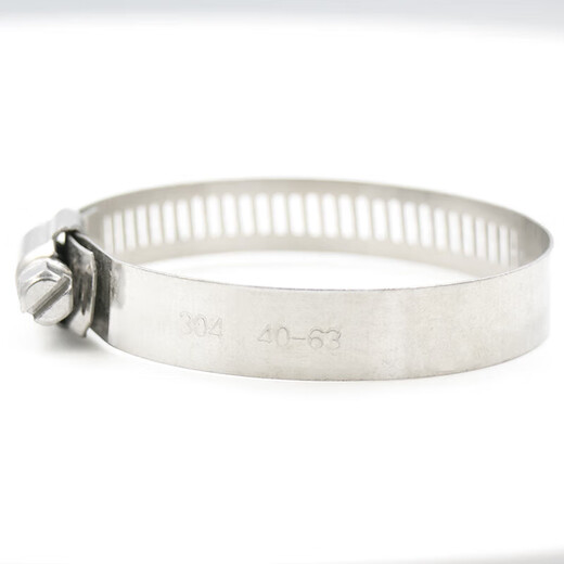 Wynn American style clamp 304 stainless steel hose clamp water pipe clamp pipe buckle fixed pipe clamp 18-32mm (10 pieces)