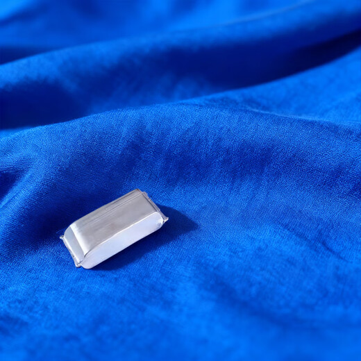 Silver silver bar 9999 pure silver raw material silver bar silver brick pure silver raw material pure silver nugget silver investment collection 1000g 100g (equal to 1 bar 100g)