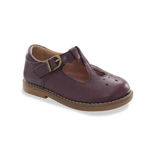 Stride riteStride Rite Unisex Mary Jane Flats Burgundy 13 Toddler