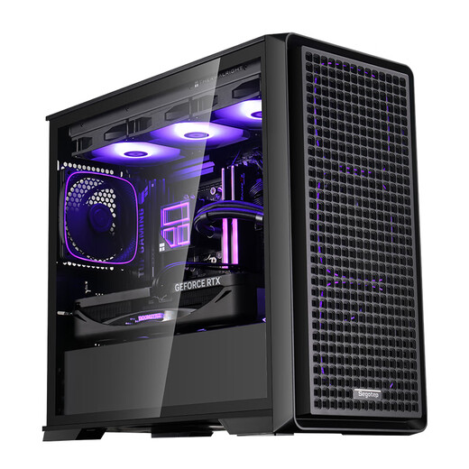 AMD Ryzen 5 5600 AMD family bucket assembly computer RTX5060/RX7650GRE host AI rendering desktop computer complete game e-sports DIY assembly machine kit configuration seven R7 5700X/RTX5060 single host
