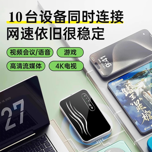 Xiaoxun Smart Portable WiFi Wireless Small Broadband Home Outdoor Wireless Router Internet WiFi6 Router Flagship Recommendation 9.9/1500G/WIFI6 Octa-Core