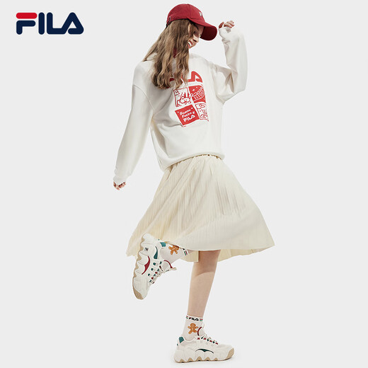 FILA Official Dad Shoes Women's Shoes Sports Shoes Christmas Croissant Shoes Casual Shoes