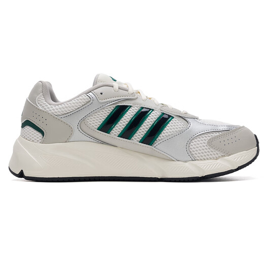 
Adidas official mesh shoes men's shoes 25 new breathable cushioned outdoor running shoes Student commuting shoes Casual dad shoes JS4839 40 [Suggested foot length 24.5 cm]