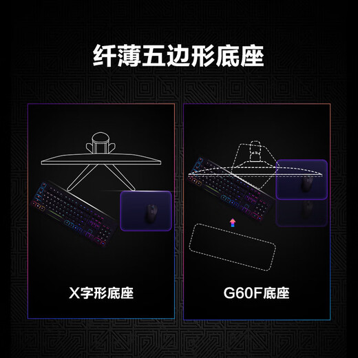 三星（SAMSUNG）27英寸 2K 护眼竖屏 办公设计 IPS 游戏屏幕 副屏 分屏 台式笔记本外接 扩展屏 电竞 电脑 显示器 G60F 2K 350Hz高刷 S27FG606EC 官方直营旗舰店