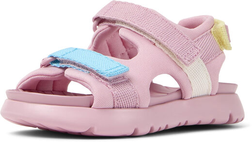 CAMPERCamper Girls' Sandals, Pink, 7 Toddlers Pink 7 Toddlers