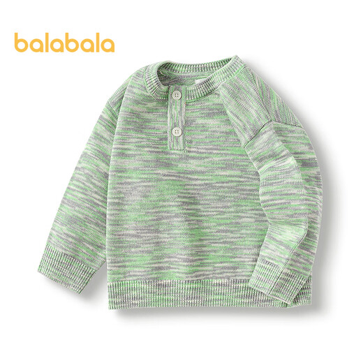 Balabala children's clothing children's sweaters boys' sweaters baby girls inner wear 2025 autumn clothes loose and versatile 209325103202