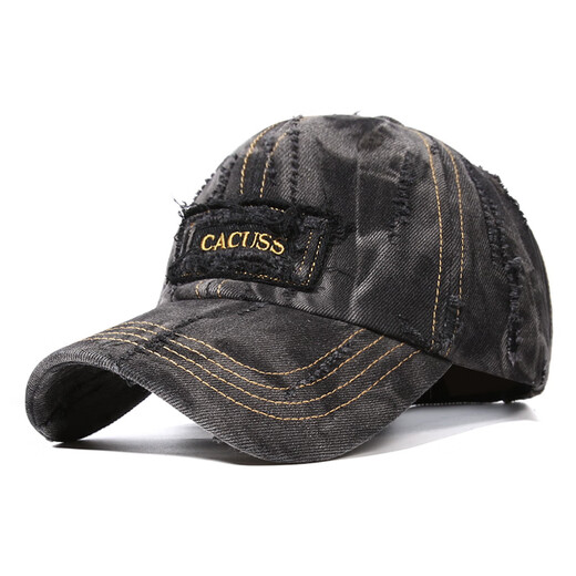 CACUSS Dyeing Shadow CACUSS Hat Women's 2025 New Fashion Hole Sunscreen Sun Hat Peaked Baseball Cap Dream Dyeing Shadow Adjustable (57-59CM)