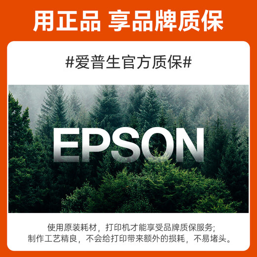 爱普生（EPSON）672原装墨盒墨水(适用:L101/L211/L313/L363/L351/L565/L455/L130/L310/L360/L380/L1300)T6721黑色染料墨水