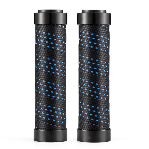 He Jiagong bicycle handlebar cover mountain bike handlebar anti-slip locking cycling handlebar cover handle grip accessories black