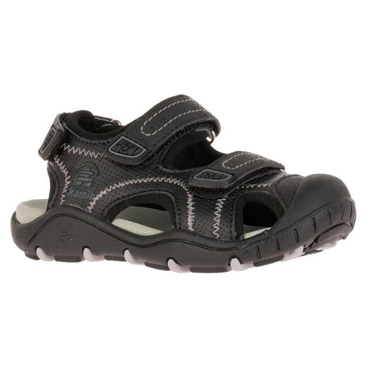 Kamik Boys Seattle 2 Sports Sandals Black 6 Big Kid