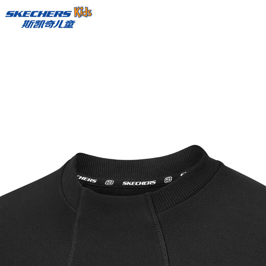 Skechers children's sweatshirts for boys and girls warm and comfortable long-sleeved tops basic versatile sports P425K051
