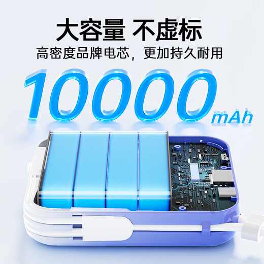 烁盟移动随身wifi5g无线流量2025款全国通用三网通免插卡便携式随身移动wifi车载电脑游戏专用 【旗舰续航版】10000毫安22.5W双线超级快充 送首月10G30天免费流量