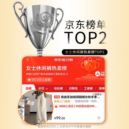 Free-style wide-leg pants for women in autumn and winter plus velvet new high-waist slim loose drape banana straight narrow version wool casual pants