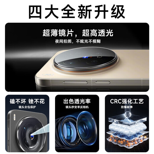 KOOLIFE value-for-money two sets suitable for vivo X300Pro lens film X300pro mobile phone rear camera protective film AR anti-reflective ultra-thin high-definition wear-resistant scratch-resistant