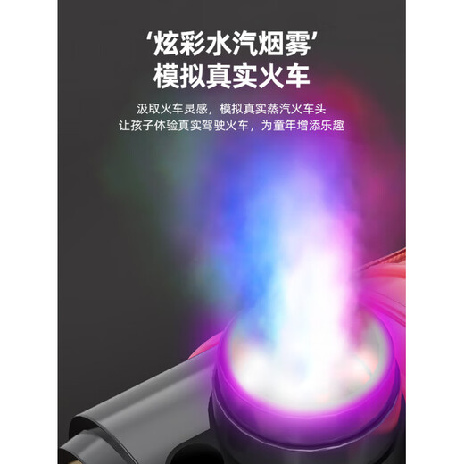 Kein Spaß mehr, keine kleinen Züge mehr, ferngesteuerte Elektroautos für Kinder, Spielzeug für Männer und Frauen, Allradautos, zweisitzige Babybatterieautos, altes chinesisches Rot, einfach elektrischer Einzelantrieb + Front + Abteil, elektrischer Antrieb