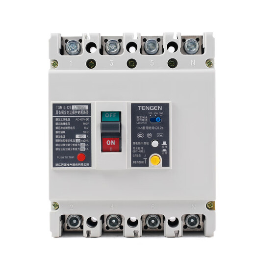 Tianzheng Electric TGM1L-125L leakage opener 3N300A 3P+N 125ATGM1L-125M