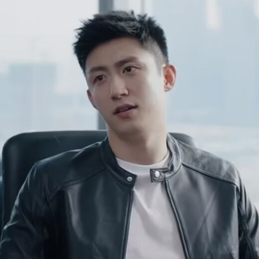 Customized Penalty Changzheng Huang Jingyu's same style casual leather jacket for men spring and autumn youth stand-up collar popular recommendation 2 PY1150 5XL