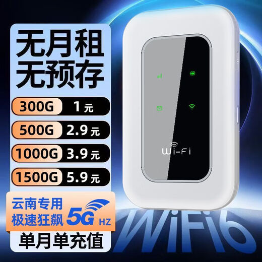 Xiaomi Guoba Trendy Life Appliances Portable WiFi Wireless Router Mobile WiFi Internet Access at Construction Site Outdoor Live Broadcast Portable Dormitory Rental Fiber-optic Internet Speed with No Stutter + Supports Multi-person Internet Access + Delivery Multi-band Upgraded WiFi6 + Whole House Coverage + Continued