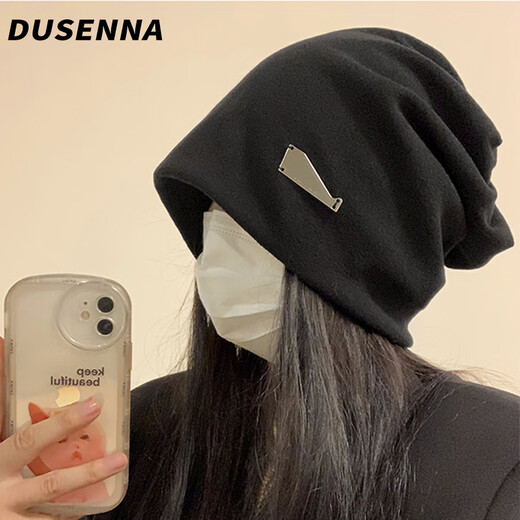 Dusenna hat women's autumn and winter warm woolen hat women's knitted hat confinement hat winter cold hat foreign style 2025 new style