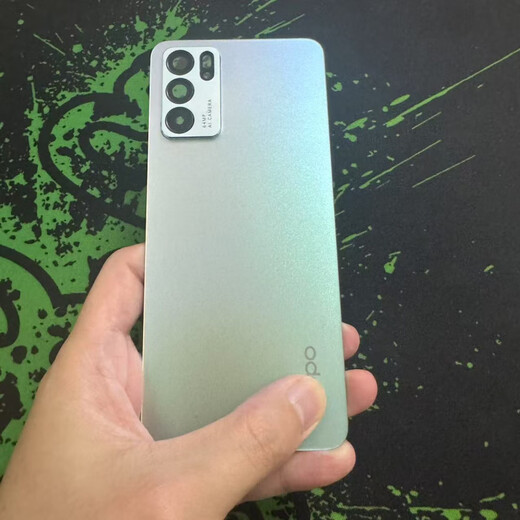 OPPO adapts to Reno6pro+ original mobile phone glass back cover reno6 disassembly seamless battery cover back screen Reno6Pro+ (summer) installation seamless back cover without frame lens x shell