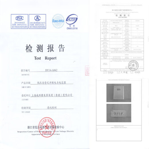 BSMJ0.25-5 10 15 20 25 30-3YN Shanghai Viscon self-healing power capacitor supplement BSMJ0.25-40-3YN