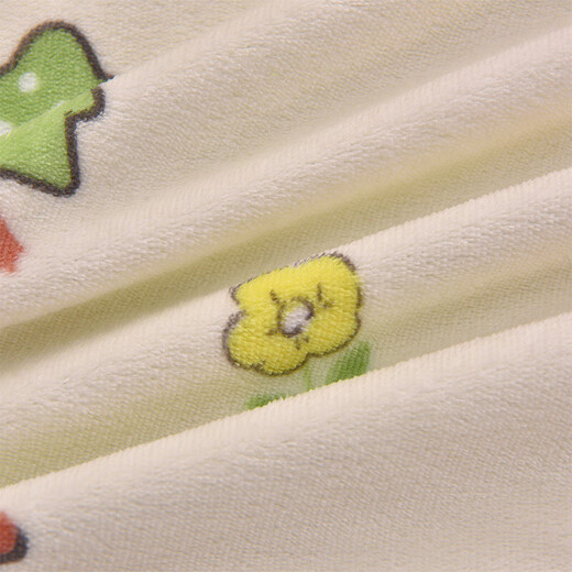 New milk velvet children's kindergarten quilt quilt cover winter warm plus velvet children's quilt cartoon cute quilt cover dinosaur baby soft and comfortable 120x150cm single quilt cover